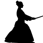 silhouette aïkidoka femme